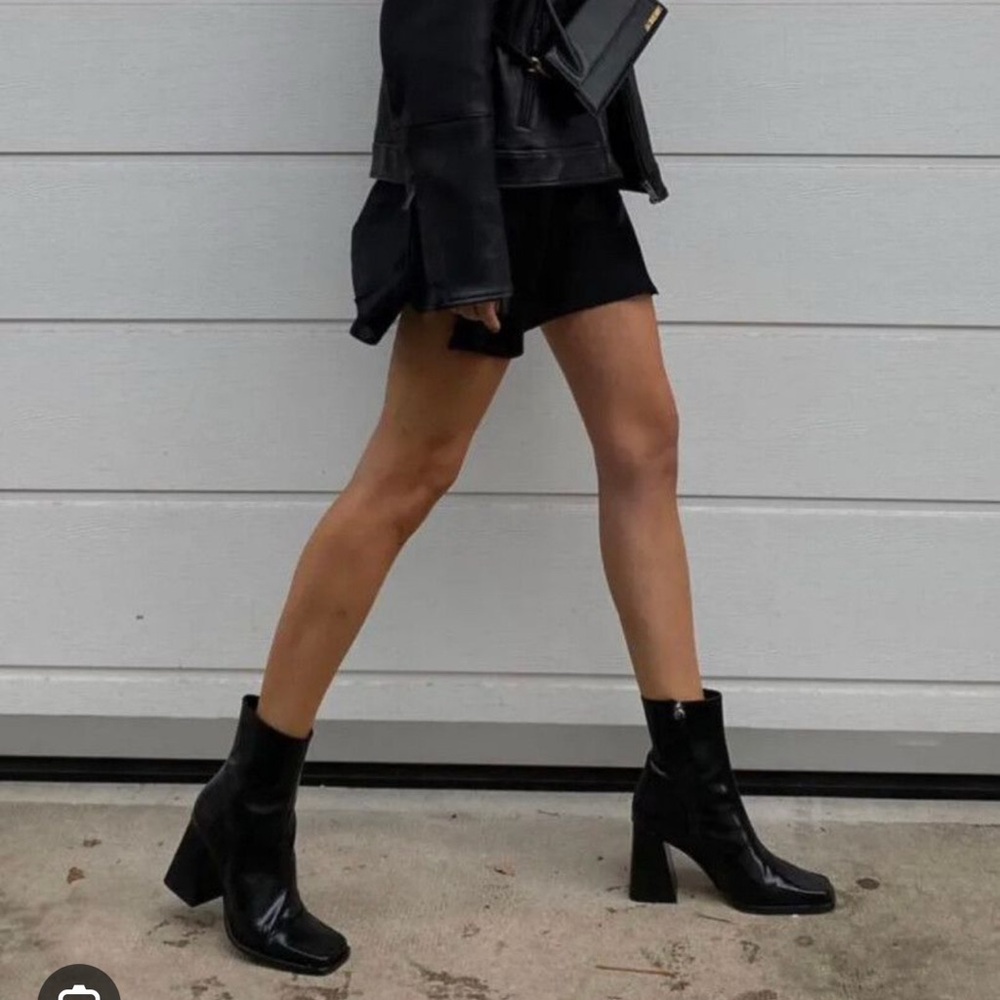 ALOHAS South Black Heeled Boots
